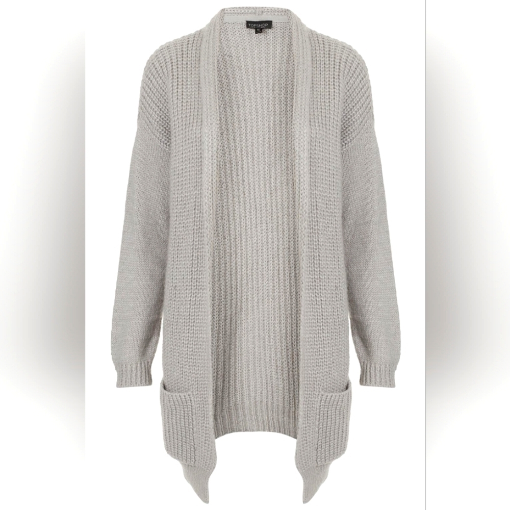 Topshop oversized knit cardigan